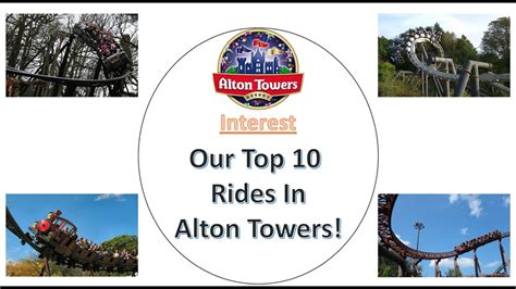 Our Top 10 Rides In Alton Towers Youtube