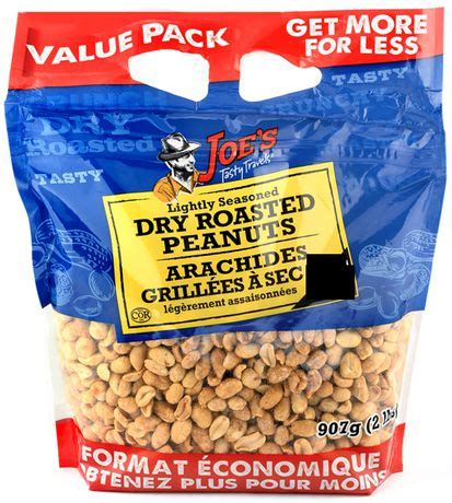 Joe S Tasty Travels Value Pack Dry Roasted Peanuts Walmart Ca