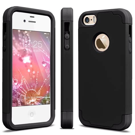 Iphone 5s Case Iphone Se 2016 Case Cover Njjex Iphone 5 5s Se 5se Case Shock Absorbing Hard