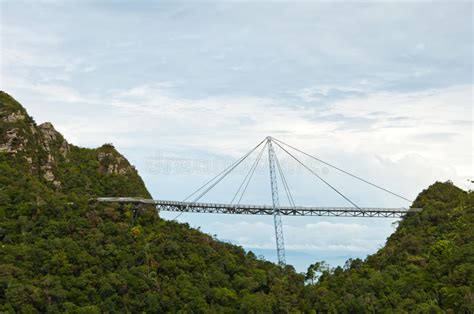 The Langkawi Sky Bridge In Langkawi Island Stock Image Image Of
