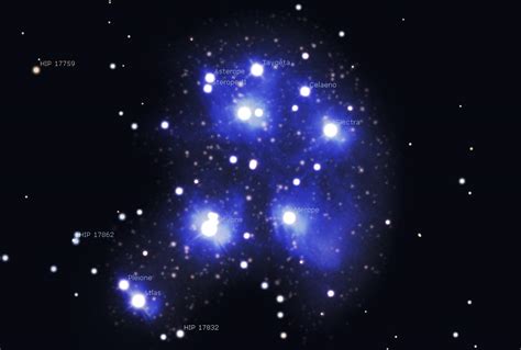 Winters Coming And The Pleiades Are Rising Astronomical