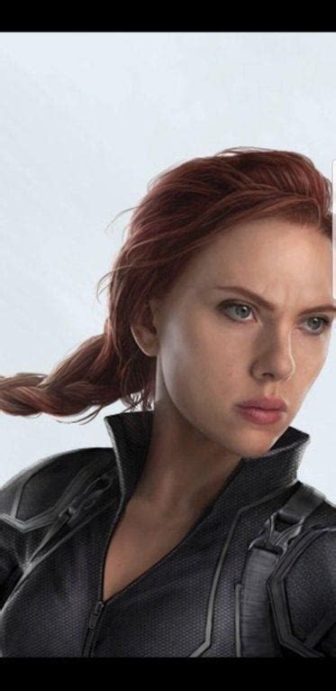 Avengers 4 Close Up Of Black Widows New Hairstyle