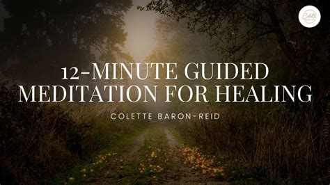 12 Minute Guided Meditation For Healing Youtube