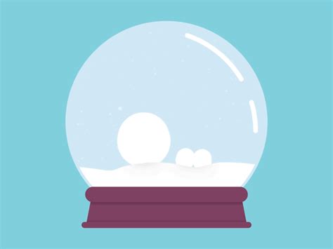 Snow Globe Christmas  Motion Design Animation Cool Animations