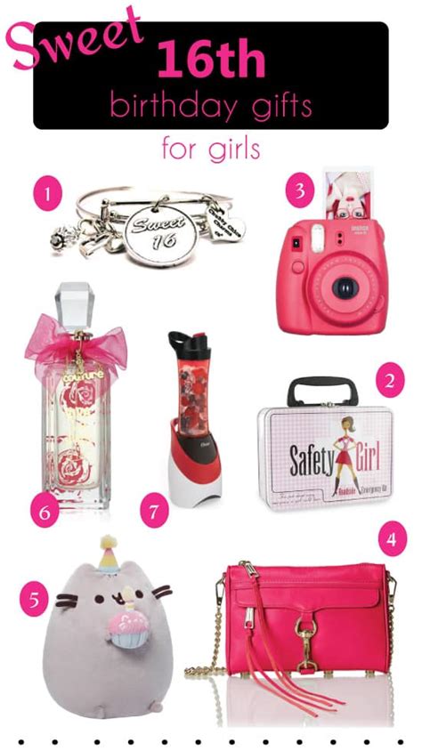 Sweet 16 Birthday Ts Ideas For Girls That Theyll Love