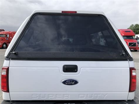 Ford F250 F350 Camper Shell 8ft Bed Long Bed White F 250 F 350 Camper