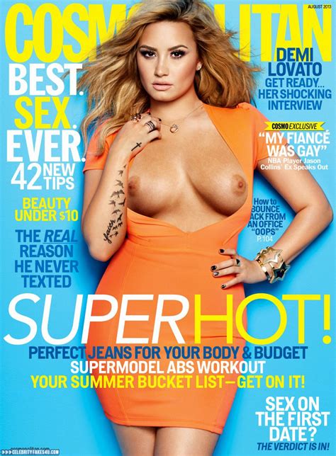 Demi Lovato Magazine Cover Blonde Porn Fake Celebrity Fakes U