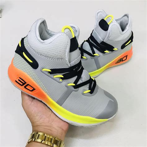 Stephen Curry 6 Kids Basketball Shoes25 30 Shopee Philippines