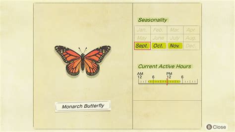 Animal Crossing New Horizons How To Catch A Monarch Butterfly