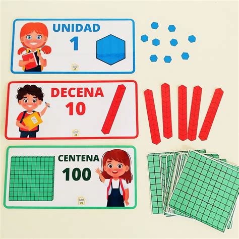 Unidades Decenas Y Centenas La Casita Educativa