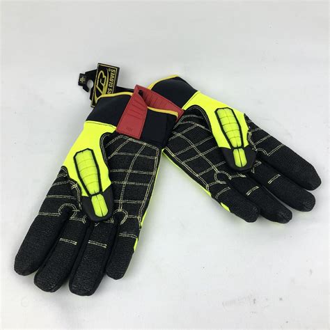 Roughneck Ringers Gloves 297 Durable Heavy Duty Impact Work Gloves Xl