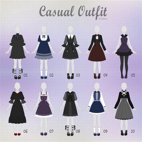 Closed Casual Outfit Adopts 26 By Rosariy