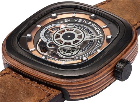 Although it's exquisitely precise, the sophisticated design in a sevenfriday watch is what has since it's fashionably brilliant and reasonably priced. SevenFriday P2B/03-W 'Woody' Limited Edition Watch ...
