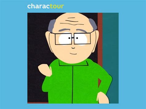 Mr Garrison From South Park Charactour