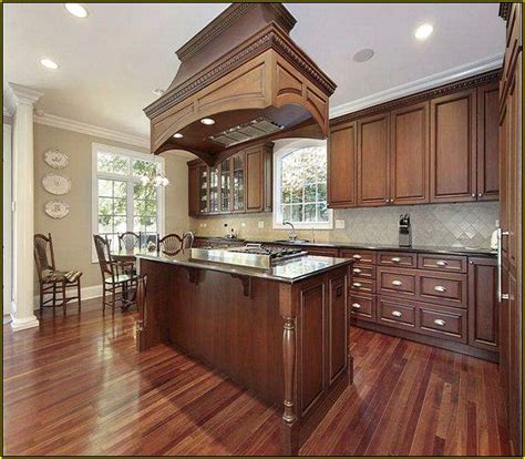 Cherry wood cabinets oak kitchen cabinets kitchen cabinet design kitchen redo new kitchen upper cabinets kitchen ideas kitchen with brown cabinets kitchen makeovers. best paint colors for kitchen with cherry cabinets home ...