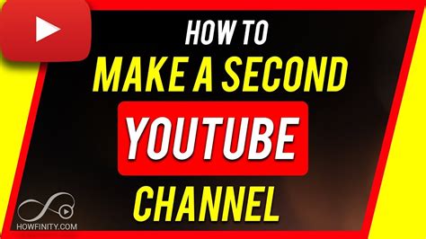 How to Make a Second YouTube Channel - YouTube