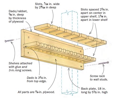 Workshop Tip Double Stack Clamp Rack Saves Space FineWoodworking