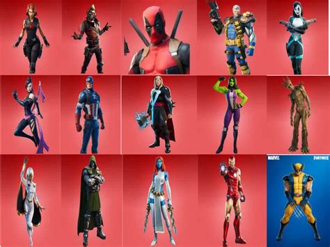The Mighty Marvel Battle Begins Choose 5 Marvel Skins To Vote Out R