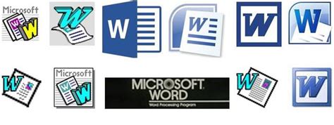 Evolución De Microsoft Word Timeline Timetoast Timelines