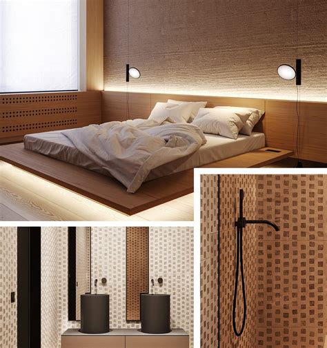 It is a conceptual bond that elevates the aesthetic value of the interior and provides complementary counter space. Unity in Kiev apartment | Imagicasa
