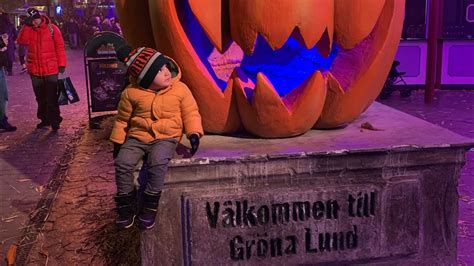 GrÖna Lund Halloween 2019 Sweden Stockholm Video For Kids Youtube