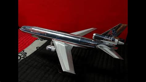 Paper Model Mcdonnell Douglas Dc 10 30 American Airlines Youtube