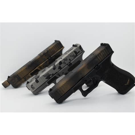 Glock 45 Mos Custom Burnt Bronze Camo Legacy Custom Edition