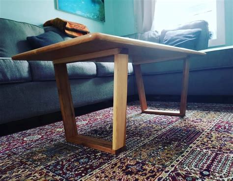 If you love throwing classy dinner parties but don't have a lot of space, hickory white furniture pieces like a credenza or coffee table can be a great addition too. Cherry And Hickory Coffee Table by Finnian | SimpleCove