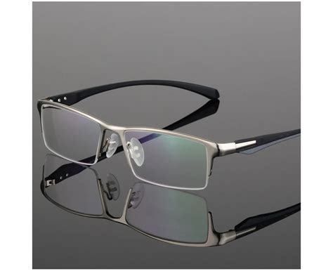 2021 2018 Fashion Titanium Rimless Eyeglasses Frame Brand Men Glasses Suit Reading Glasses