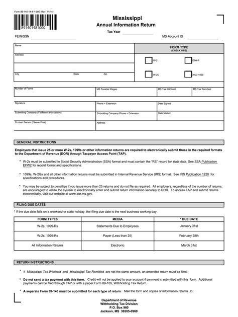 Mississippi State Withholding Form 2021 2022 W4 Form