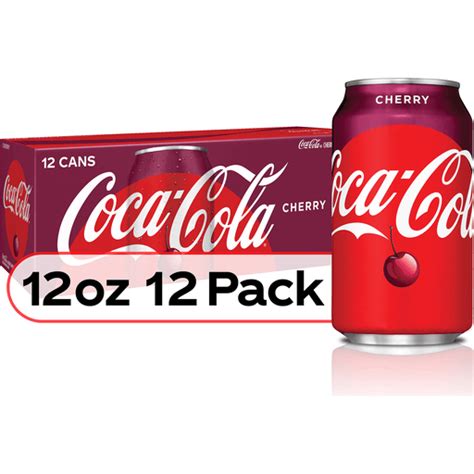 Coca Cola Cherry Fridge Pack Cans 12 Fl Oz 12 Pack Shop Sun Fresh