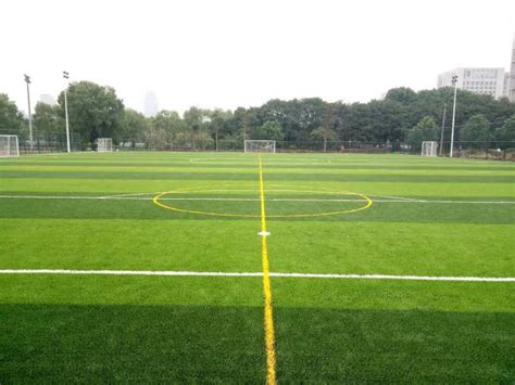 Uv Resistant Football Pitch Astro Turf Artificial Grass Soccer Field