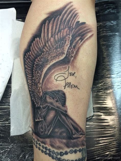 Memorial Angel Tattoo Design On Arm Tattoo Designs Tattoo Pictures
