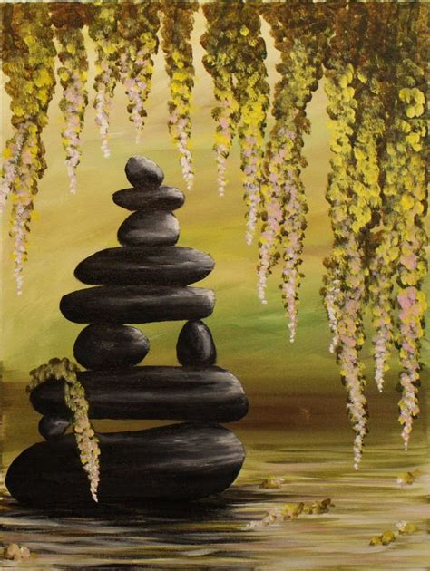 Image Result For Beginners Acrylic Painting Zen Painting Step By
