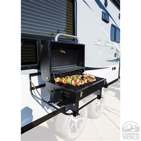 Portable Rv Barbeque Grill Black Camping World
