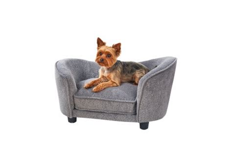 Enchanted Home Pet Snuggle Pet Sofa Abstract Gray 1 Ct Kroger