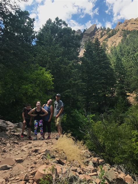 Hiking The Flatirons At Chautauqua Park In Boulder Colorado