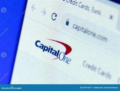 Capital One Bank Logo Editorial Photography Image Of Commercial