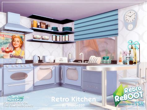 The Sims Resource Retroreboot Retro Kitchen