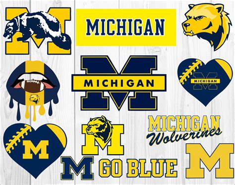 Michigan Wolverines Logo Vector At Collection Of