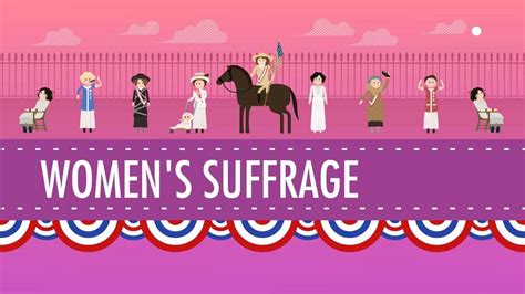 Womens Suffrage Crash Course Us History 31 Video Surfnetkids