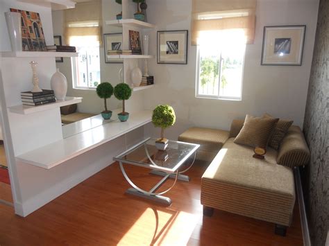 When decorating a small living room, try to pick furniture or decor that also works as storage space. simple filipino living room designs - Google Search ...