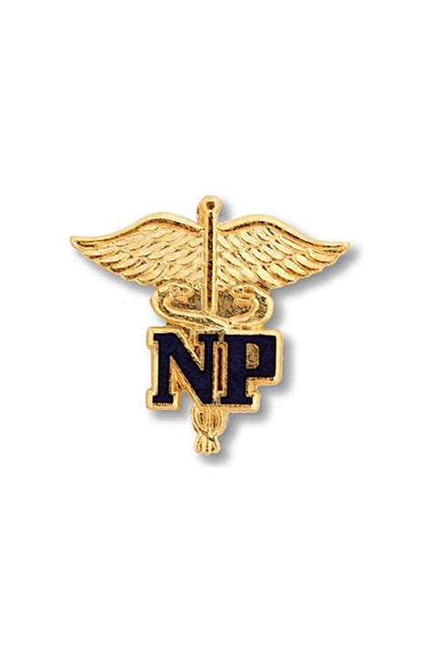 Prestige Medical Emblem Pin Nurse Practitioner