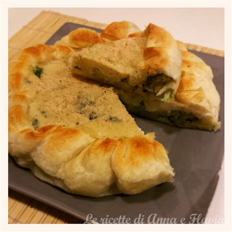 Ingredienti torta salata con broccoli 1 confezione di pasta sfoglia o pasta briséè (rotonda o rettangolare) 600 g di cimette di broccoli trasferire i broccoli e la pancetta in un ampio recipiente e lasciare intiepidire. Torta salata broccoli e patate | Le ricette di Anna e Flavia