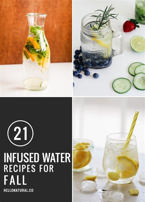 21 Fall Infused Water Recipes To Making Hydrating Easy Recipe Water
