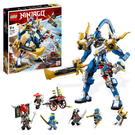 Lego Ninjago 71785 Mech Titano Di Jay Set 2023 Con Action Figure