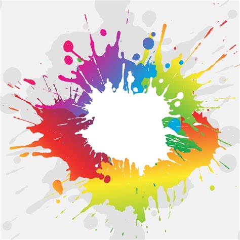 Colourful Paint Splash Background Template Postermywall