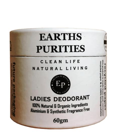 Earths Purities Ladies Natural Deodorant 1595 Nzd Natural Deodorant