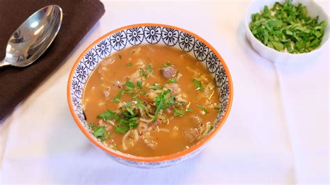 Chorba langues doiseaux Cookéo Recette