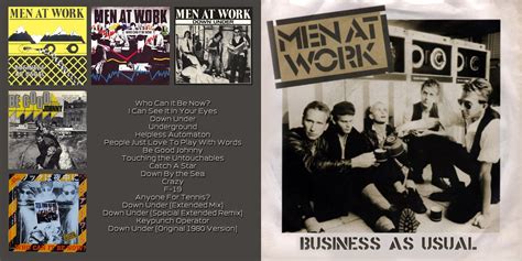 Business as usual is the debut album of australian band men at work, released in november 1981 in australia and april 1982 in the us. All the Air In My Lungs: Men At Work - Business As Usual ...